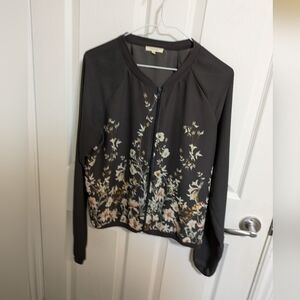 Floral light jacket